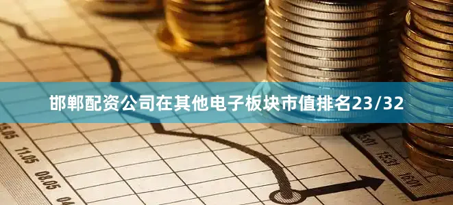 邯郸配资公司在其他电子板块市值排名23/32